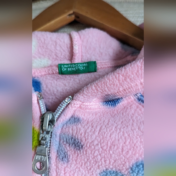 United Colors of Benetton Fleece Zip Up - Picture 5 of 7
